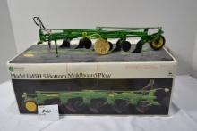 Ertl Precision Classics No. 6 John Deere Model F145H 1/16 Scale 5-Bottom Plow w/Medallion and Box