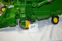 Ertl Prestige Collection 60th Anniversary John Deere Model 55 1/16 Scale Corn Special Combine w/Box