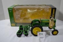 Ertl Precision Key Series No. 4 John Deere 420 1/16 Scale Tractor and KBL Disk w/Key and Box