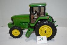 Ertl John Deere 7800 Demonstrator Model Wide Front Toy Tractor; Flaking Paint on Rear Hubs