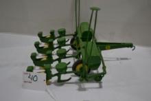 Vintage Ertl John Deere 494-A 1/16 Scale 4-Row Planter; Good Condition