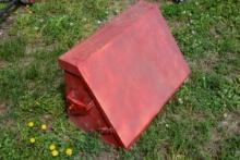 Angled Front Portable Pickup Tool Box