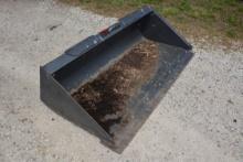 New C&H American 72" Smooth Skid Steer Bucket