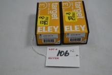 2 Boxes - Eley Target .22 LR 40 gr. RN; 50 Rds./Box; 2xBID