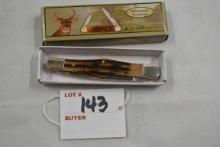 Whitetail Cutlery/Frost Cutlery WT-382RMS 3-1/2" Folding Knife; NIB