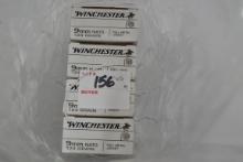 4 Boxes - Winchester 9mm NATO 124 gr.; 50 Rds./Box; 4xBID