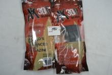 2 - AK30R 30 Rd. Magazines; New; 2xBID