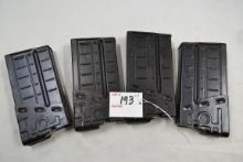 4 - H&K 91/G3 .308 Cal. 20 Rd. Aluminum Magazines; 3 New, 1 Used; 4xBID