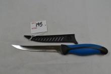 Outdoor Angler Fish Filleting Knife w/Blade Protector; 11" OAL, 5-3/4" Blade