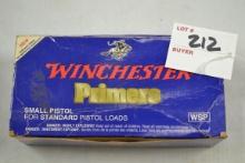 Winchester Small Pistol Primers; Approx. 800 Primers