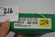 RCBS Die Set and Shell Holder for 50 Cal. Action Express