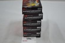 5 Boxes - Hornady Superformance Varmint .222 Rem. 50 gr. V-Max; 20 Rds./Box; 5xBID