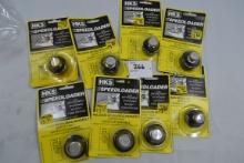 1 Lot of 6 HKS SpeedLoaders; Various Sizes