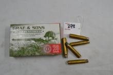 7.7 Jap. Cal. - 25 Pieces Brass