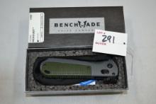 Benchmade Redoubt 430BK Folding Knife; NIB