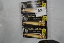 3 Boxes - Sellier & Bellot 7.62x39 125 gr. SP; 20 Rds./Box; 3xBID