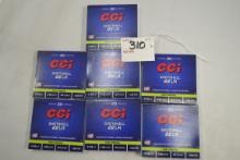 7 Boxes - CCI .22 LR Shotshell 31 Gr.; 20 Rds./Box; 7xBID
