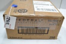 10 Boxes - Federal 12 Ga. 2-3/4" No. 8 Shot; 25 Rds./Box; 10xBID