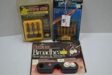 1 Lot of Arrow Tips including WASP Broadhead, Spitfire, and Broadhead Sharpener