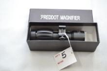 3X Red Dot Magnifier