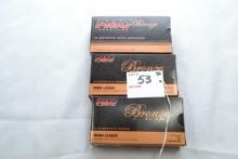 3 Boxes - PMC Bronze 9mm 115 gr. FMJ; 50 Rds./Box; 3xBID