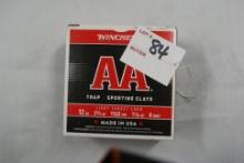 1 Box - Winchester AA 12 Ga. 2-3/4" 8-Shot Shells; 25 Rds./Box