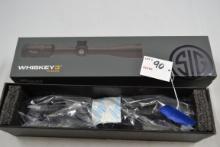 SIG Sauer Whiskey 3 3x9x40 1" Mount Scope; NIB