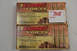 2 Boxes - Barnes Vor-TX .30-30 Win. 150 gr. TSX FN; 2xBID