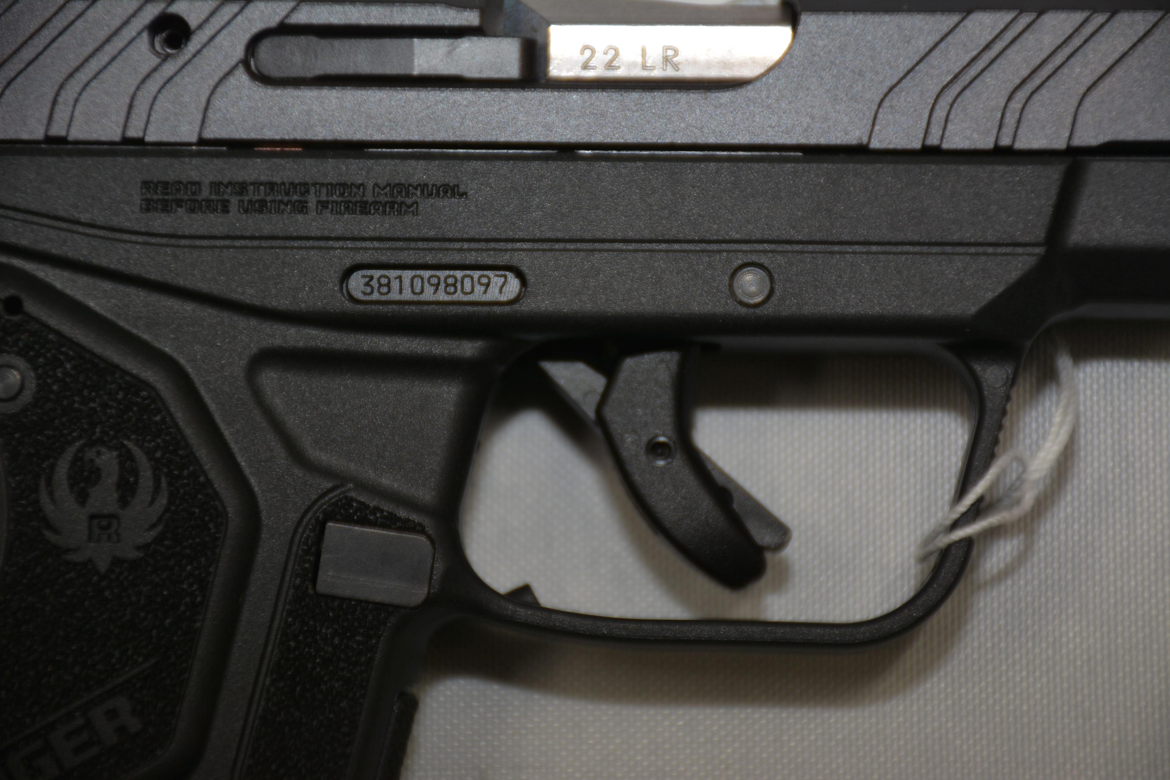 Ruger LCPII .22 LR Cal. Semi-Auto Pistol w/Magazine, Factory Holster, Box, and Owner's Manual; SN 38