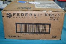 10 Boxes - Federal Top Gun 12 Ga. 2-3/4" Shotgun Shells; 25 Rds./Box; 10xBID