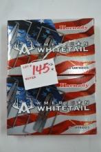 2 Boxes - Hornady American Whitetail .25-06 Rem. 117 gr. Interlock; 20 Rds./Box; 2xBID