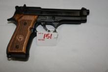 Chiappa M9-22 .22 LR Cal. Semi-Auto Double Action Pistol w/Wooden Stenciled Grips, 2-10 Rd. Magazine