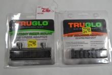 Pair of TruGlo Scope Mount Adapters