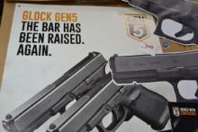 Factory Glock Gen. 5 Advertising Posters and Vinyl Sticker