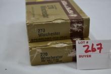 1 Lot of Vintage Sellier & Bellot .270 Win. 150 gr.; 37 Rds. Total