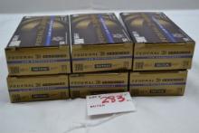 6 Boxes - Federal Law Enforcement 9mm Luger +P 124 gr. Tactical HST; 50 Rds./Box; 6xBID