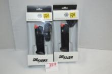 2 - Factory Sig 9mm 17 Rd. Magazines for Sig P365X Macro; New; 2xBID