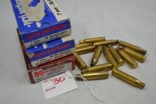 1 Lot 7mm-08 Rem. Brass;  Approx. 70 Pieces Brass