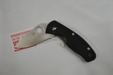 Spyderco Resilience C142GP Folding Knife w/Belt Clip; 6-3/4" OAL, 2-3/4" Blade