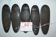 5 - H&R Butt Plates; 5xBID