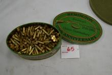 Remington 175th Anniversary Commemorative Tin containing .22 LR SP; Approx. 250-300 Rds.