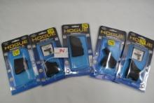 5 - Hogue Slip On Pistol Grips; 5xBID