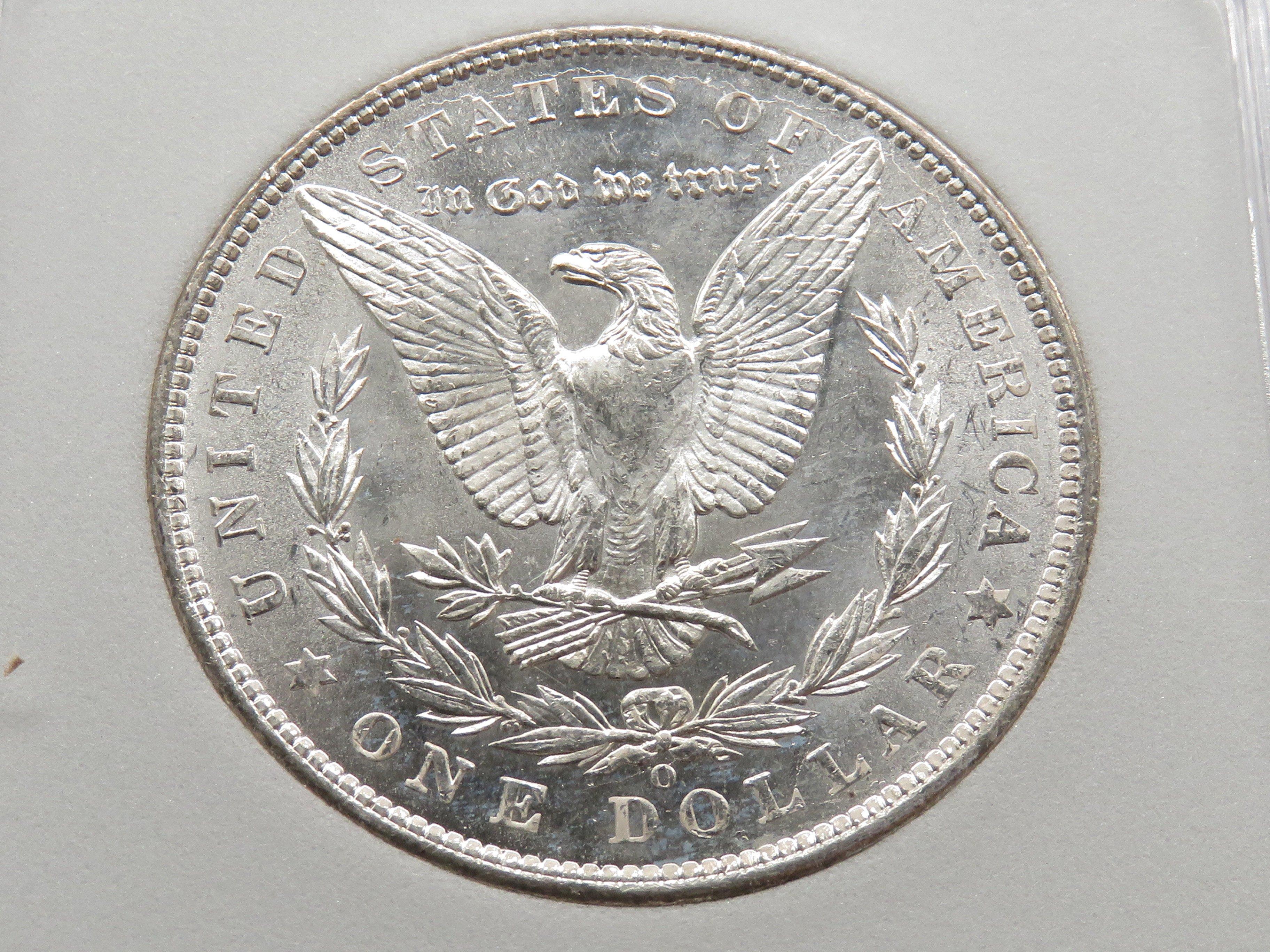 Morgan 1904-O NNC Choice Mint State Obverse Prooflike