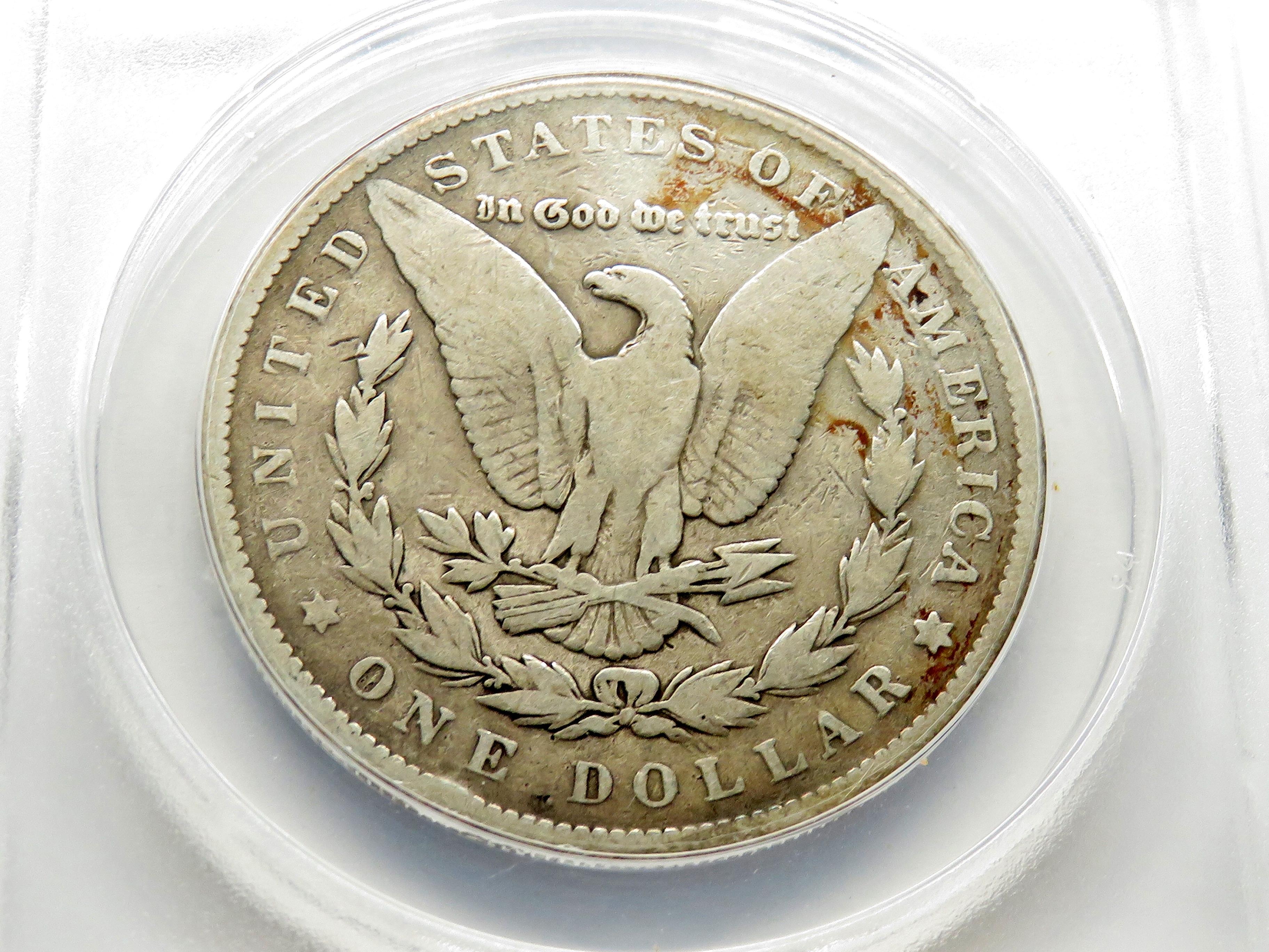 Morgan $ 1899 ANACS VG8 cleaned