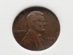 Lincoln Cent 1909-S VDB NNC CH AU  KEY DATE