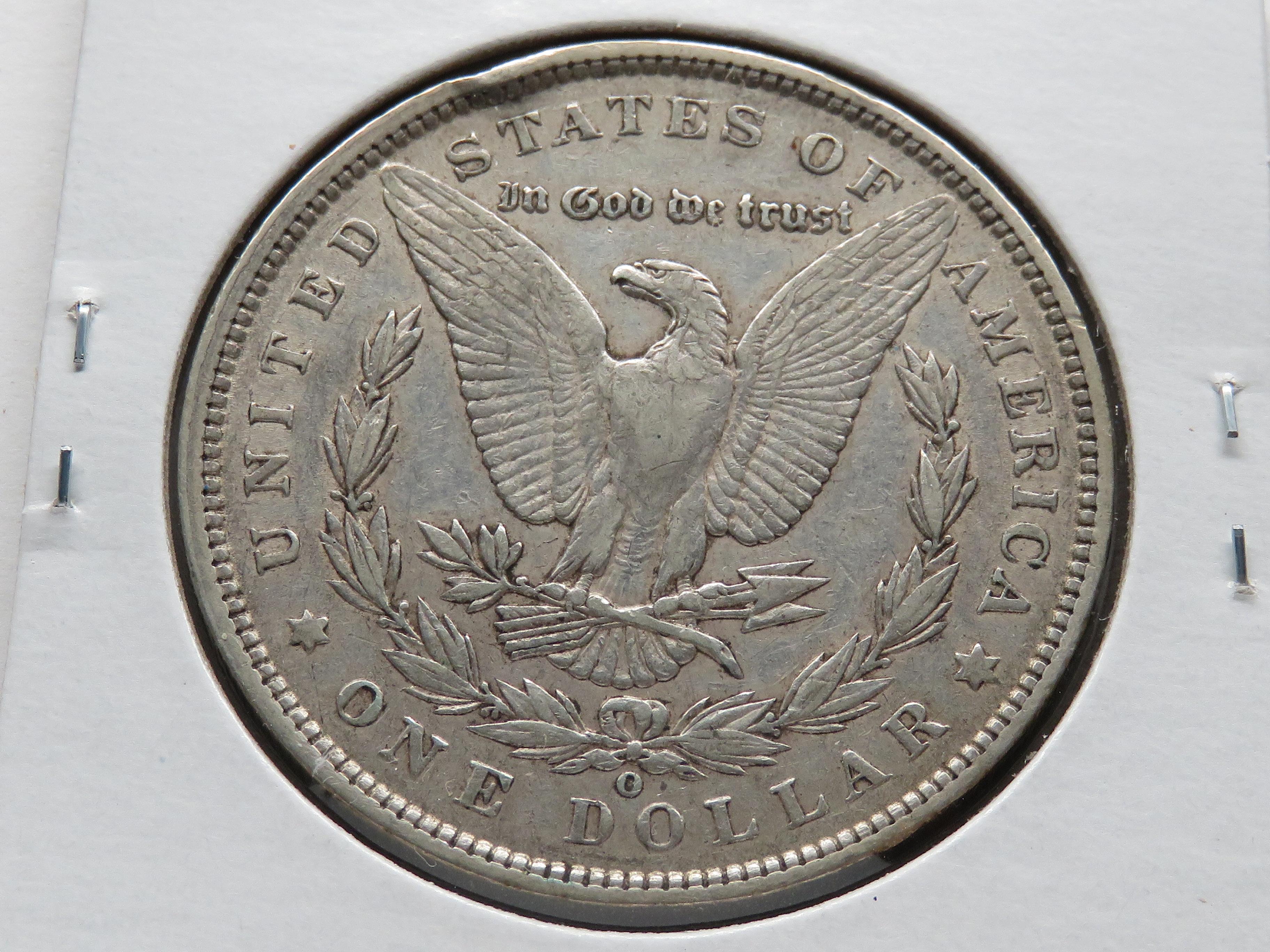 2 Morgan $: 1900-O VF, 1901-O VG