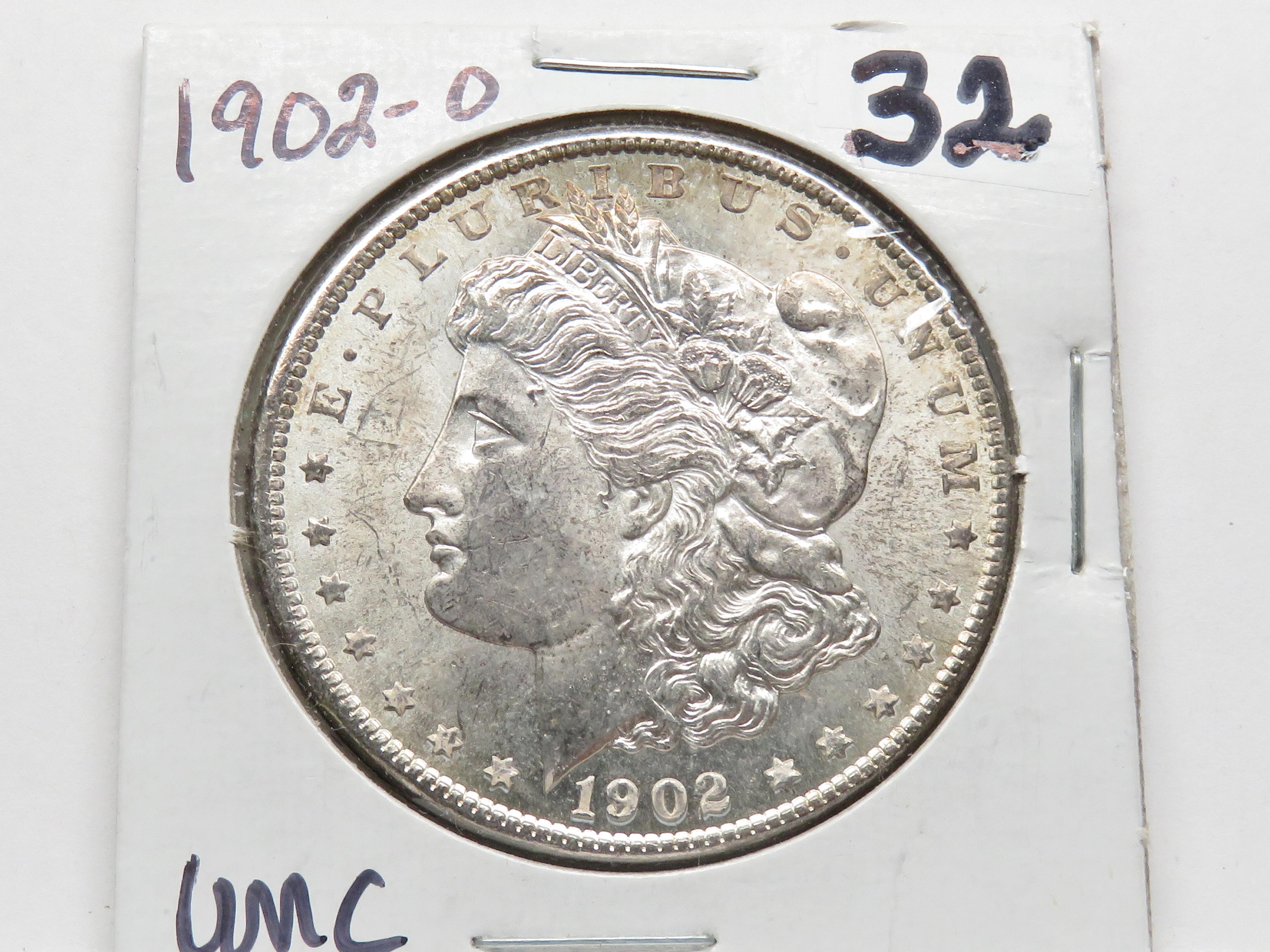 Morgan $ 1902-O Unc