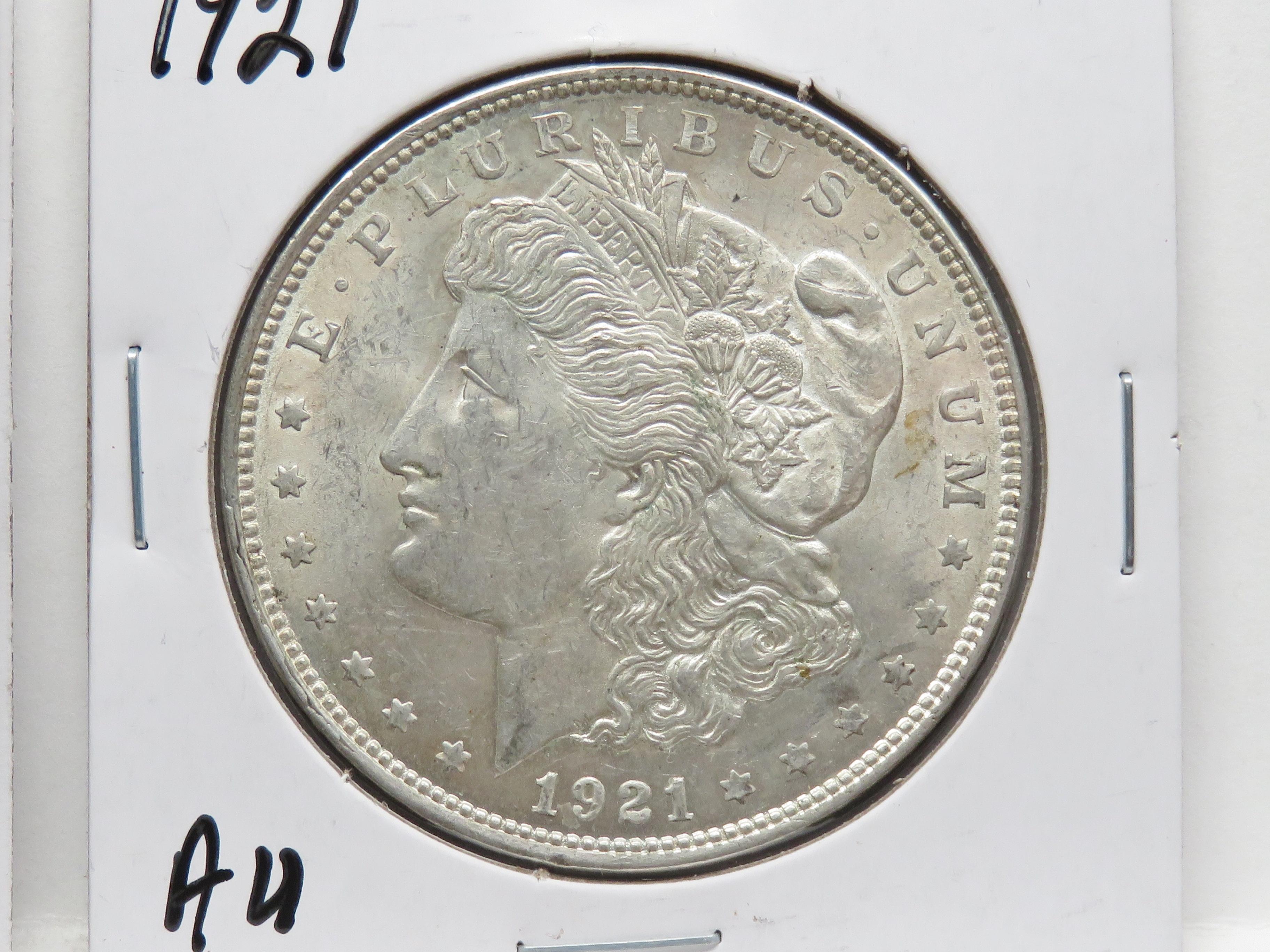 2 AU Morgan $: 1921, 1921D