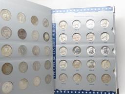 US Mint Washington Quarter Album 1932-1964PF, 88 Coins, 1932D G, 1932S VF/EF