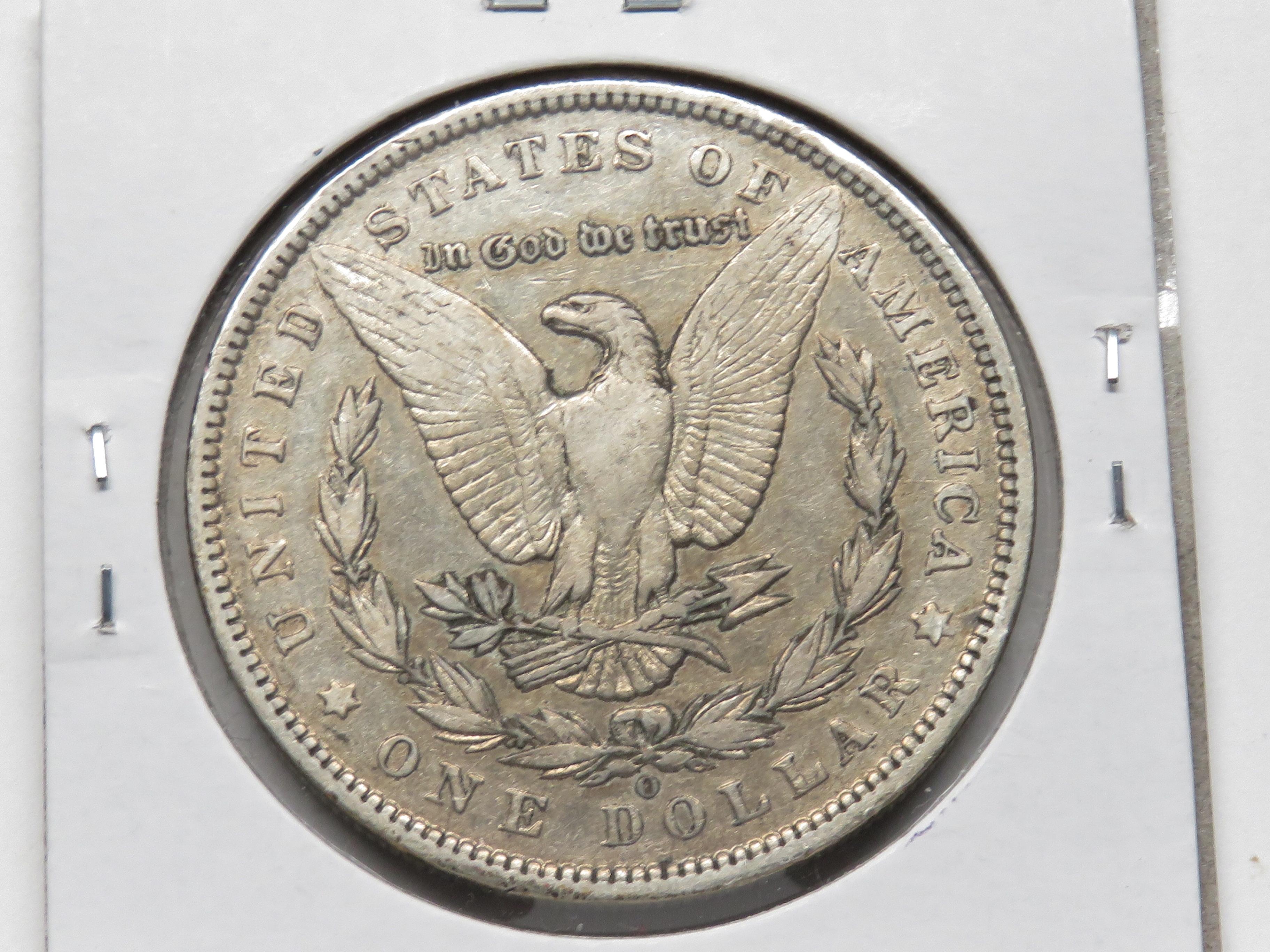 Morgan $ 1892-O F scratches